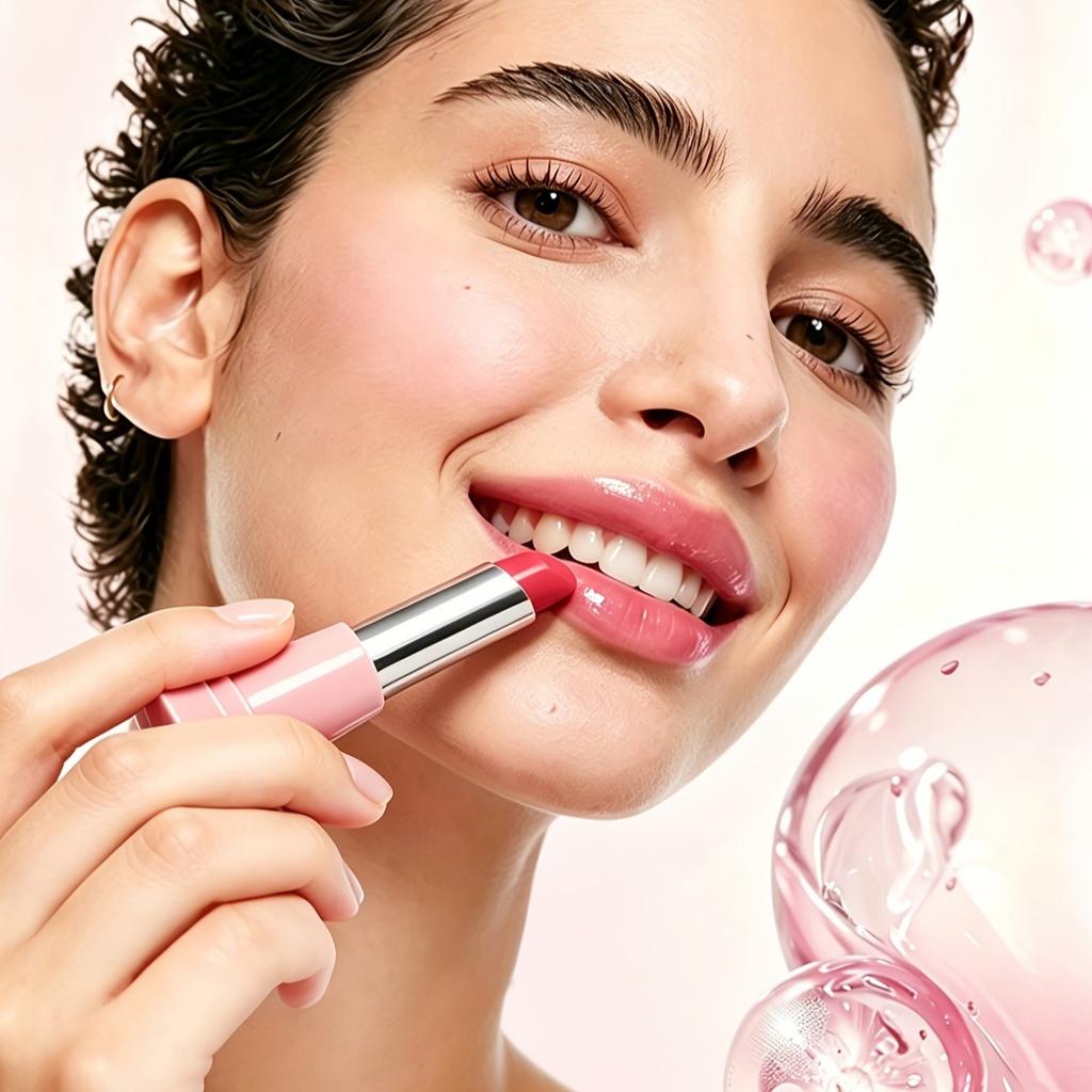 Moisturizing Lipstick, Long Lasting High Gloss, High Formula, Suitable for All Skin Types