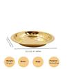 Brass Plate with 11 Kuber Coins for Pooja|Puja Lakshmi Kubera Coin Set for Wealth|Prosperity & Vastu|Bobby Plate with 11 Coins