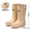 Quality Parent-child Rain Shoes Outdoor Travel Camping Wading Rain Shoes Women Daily Rainy Day Commuting Work Adult Rain Boots Men