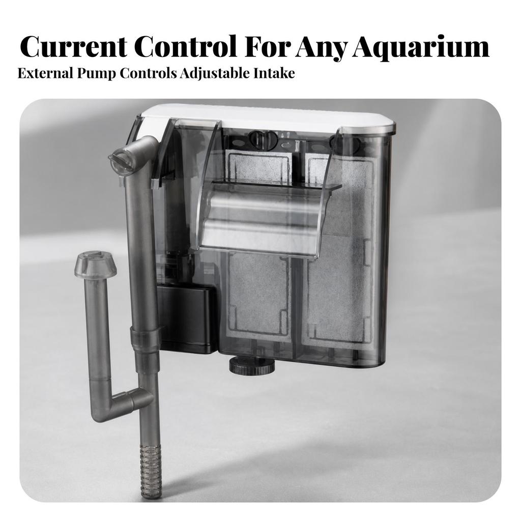 Clear ExternalHanging Clarifier With | Construction, for Home Aquariums Hj06