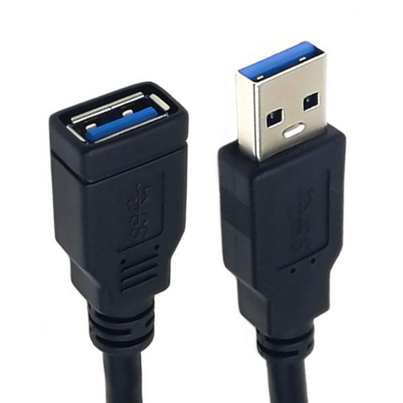 

USB 3.0 Extension Cable 5M/3M/1.5M/0.5M/0.3M Super speed USB 3.0 Extension Cord USB 3.0 Male to Female Cable for Windows Macs PC 0.3M