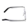 KI-Übersetzung Smart Brille Anruf Musik Randlos Bluetooth V5.3 Brille mit Blaulichtfiltergläsern