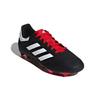 adidas Goletto 6 FG J Nero Core Bianco Scarpe da Ginnastica per Bambini Bianco Nuvola Scarlatto G26367