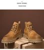 Men's High Top Leather Martin Boots - Outdoor, Autumn/Winter, Casual, Hiking, Work Boots.