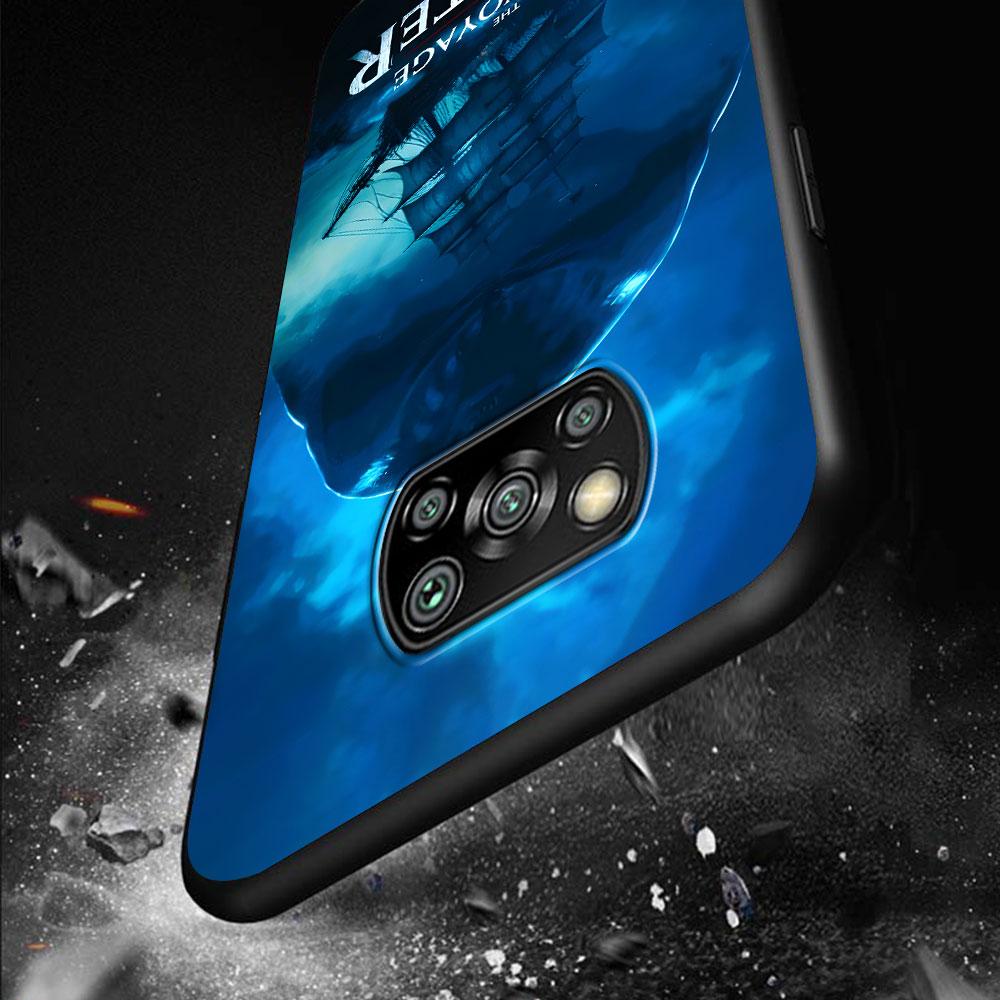 Poslední plavba Demeter Pouzdro pro Xiaomi Poco M5s X3 NFC X5 F3 M4 M3 Pro Černý silikonový měkký kryt na telefon Coque