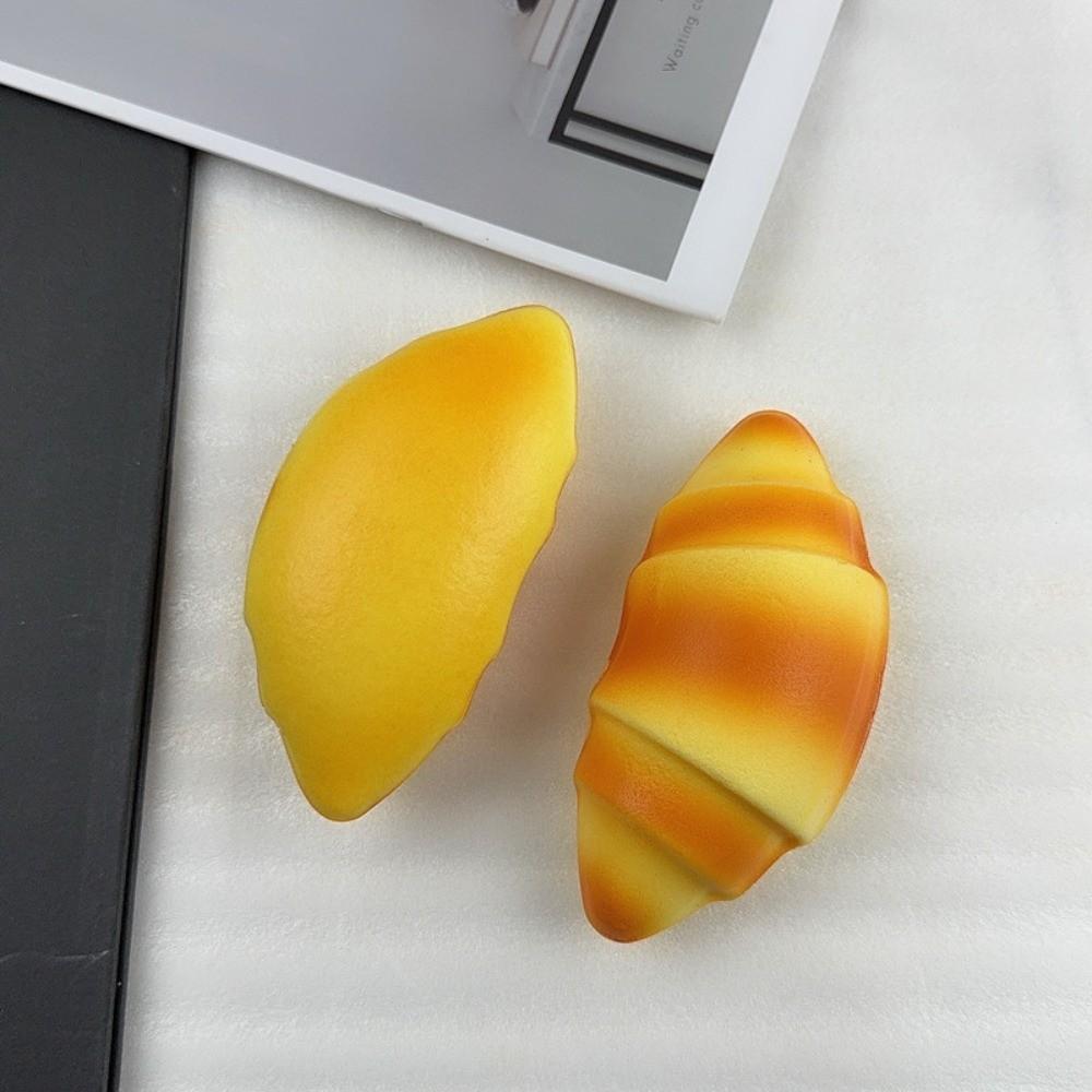 Stretch Squeezing Simulation Bread Toy Slow Rising Fake Food Model Bread Squeeze Toy for Adults