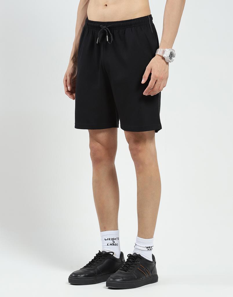 Monte Carlo Men's Regular Fit Bermuda Shorts | Mid Rise Casual Shorts with Drawstring Waist & Side Pockets | Lightweight Summer Wear Shorts For Men