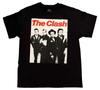 New Authentic The Clash Black Amp White Group Photo Punk Band Shirt London Calling Unisex T-Shirt