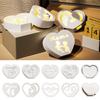 Hollow Mother's Day Silhouette Silicone Mold Mother Mama Letter Love Atmosphere Lamp Gift Box Candle Base Gypsum Resin Molds