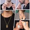 Hip Hop Stainless Steel Men Women Pendant Necklace Hollow 26 Letter Without Plating Design  Style  Chain for Daily Wear and Gift
