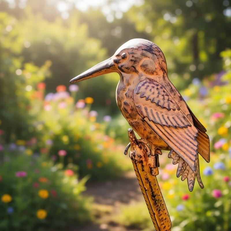 Simulation Bird Stakes Living Room Ornaments Home Artificial Crafts Garden Sculpture Porch Yard Decoration
