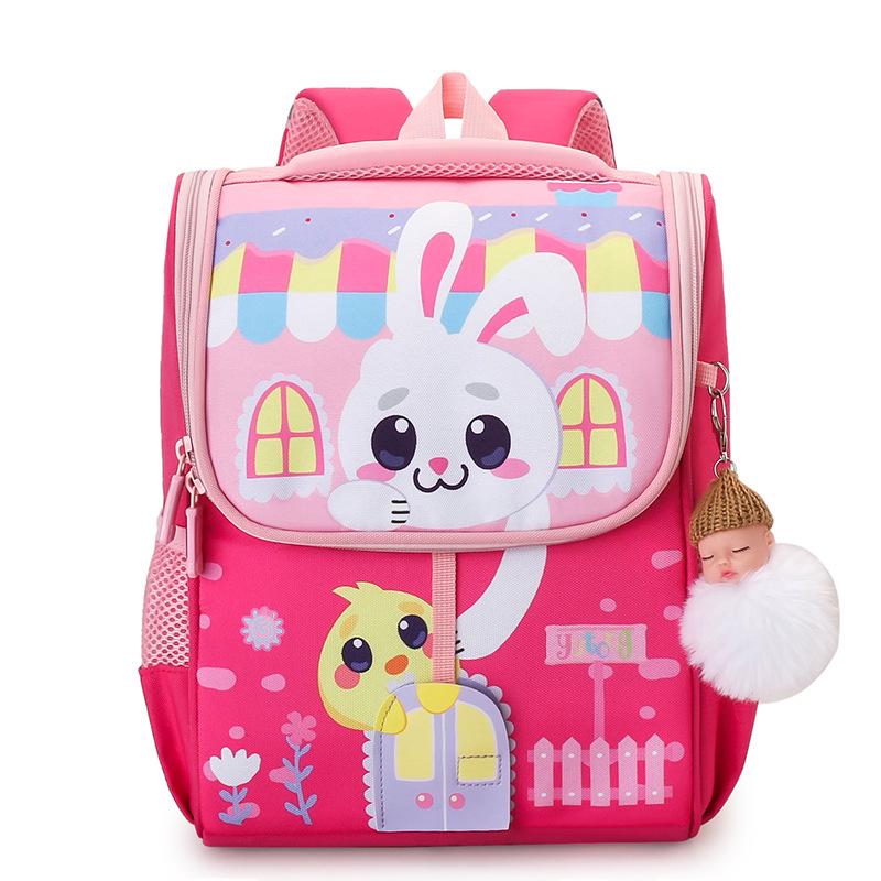Cartable Mignon de Dessin Animé: Sac à dos léger à double bretelle pour élèves de maternelle et des premières années