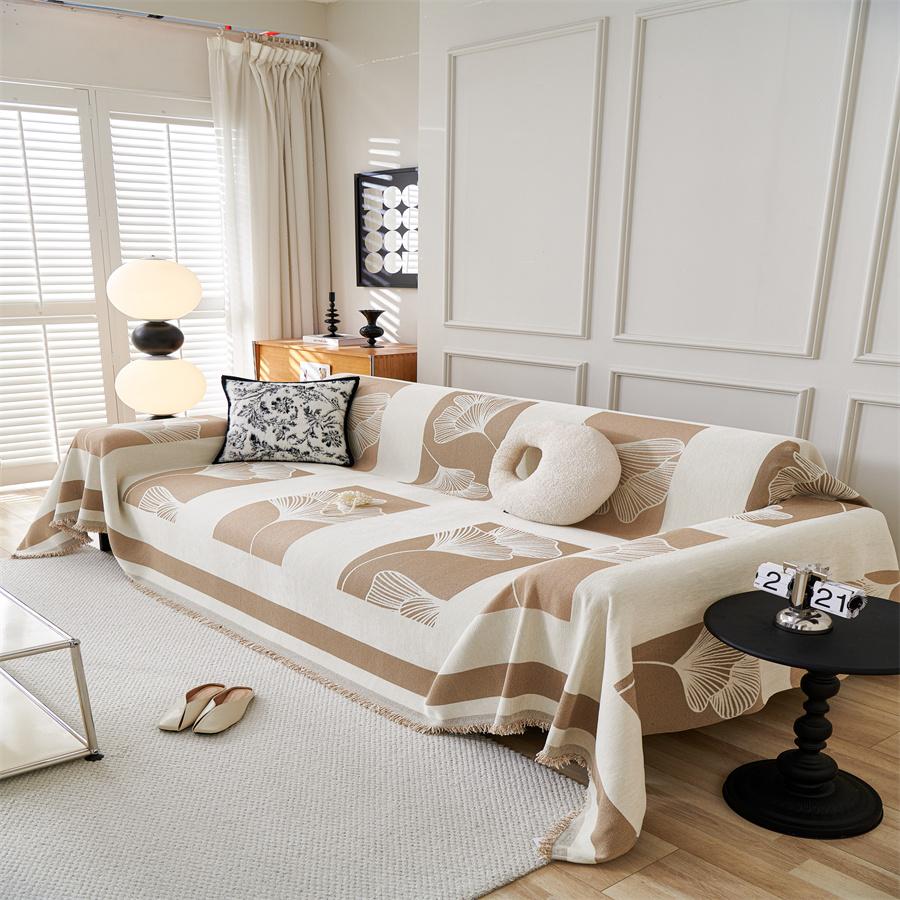 New Arrival Sofa Towel New Chinese Style Green Bamboo Sofa Cover Universal Set Four Seasons Universal Breathable Sofa Cover