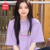 MINISO Women's 2026 Summer Cotton Relaxed Fit T-shirt