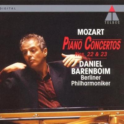 CD WOLFGANG AMADEUS MOZART, DANIEL BAR - Mozart: Pianokonserter nr. 22 & 2 9031757112 Teldec Classics 1992 Tyskland Klassisk Begagnad