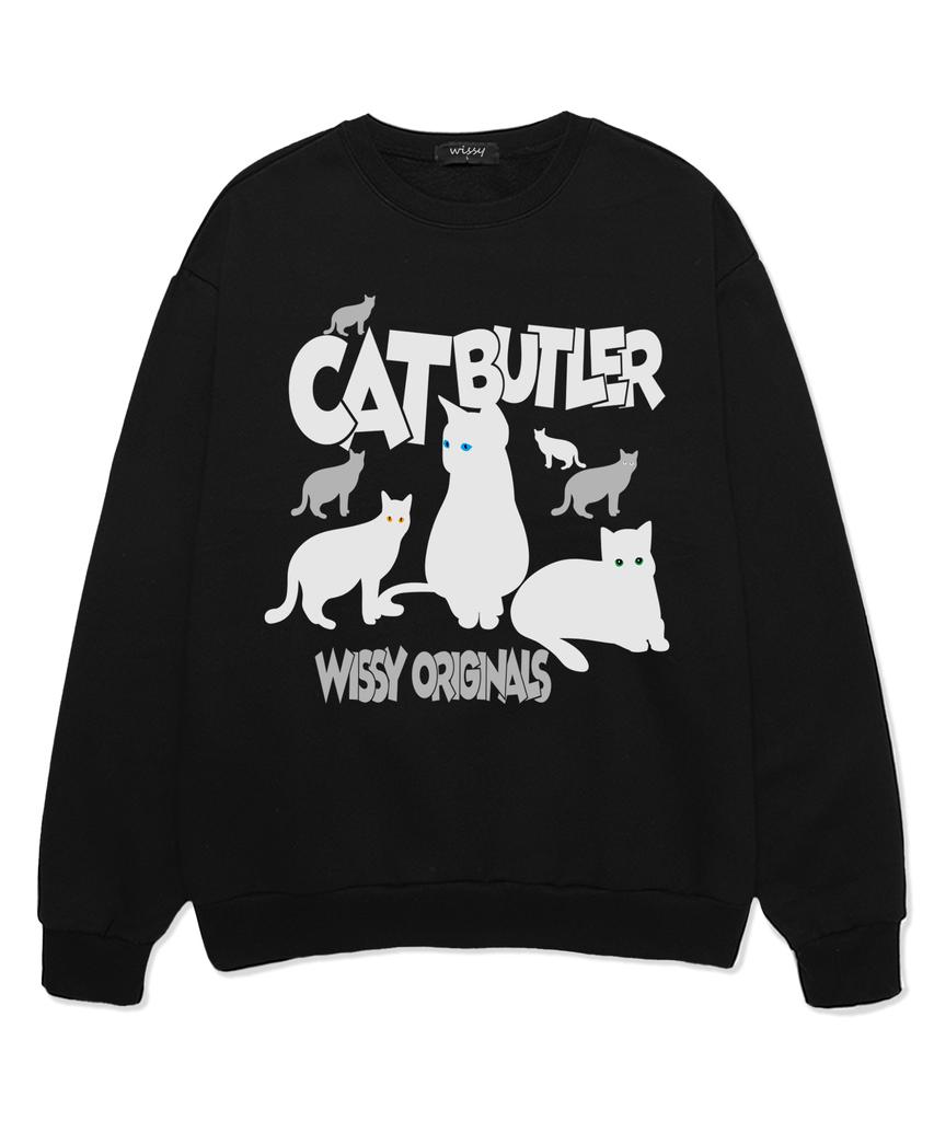 Wissi Cat Original Sweatshirt (Wls020) Black