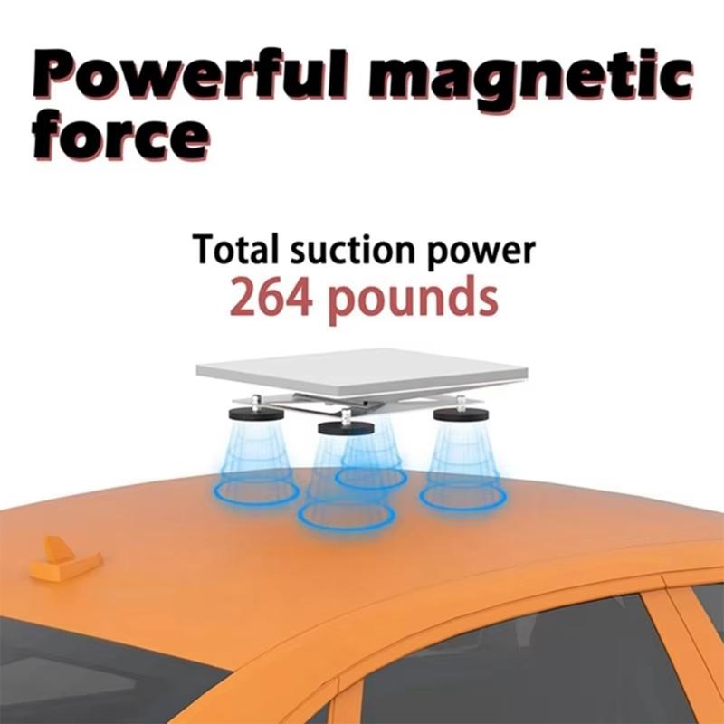 Strong Magnetic Mount Heavy Duty Stainless Mount Bracket for Mini Weather Resistant Professional Quick Release