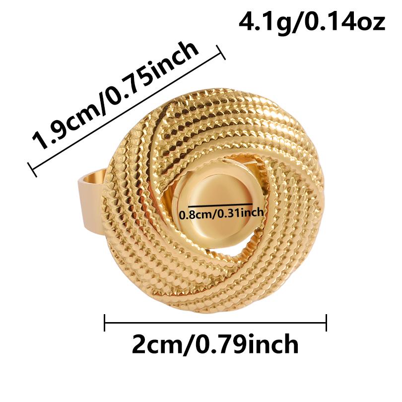1/5 Stück Echtvergoldeter Cabochon-Ring Rund Oval Leere Tablettbasis Edelstahlringe Für Damen Herren Handgefertigte Emaille-Accessoires