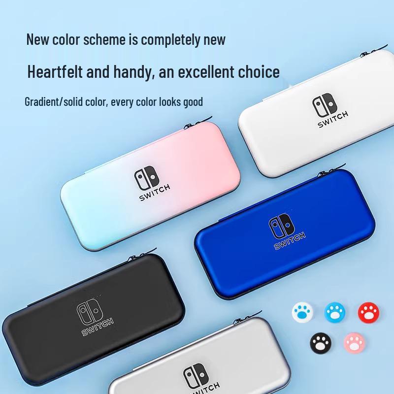 Switch OLED Protective Hard Shell Storage Case for Console and Accessories