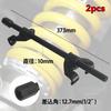 Socpuro Coil Spring Compressor, Set of 2, 373mm Total Length, for Spring Replacement, Automotive Suspension Maintenance, 4-Jaw, Cast Iron, 12.7mm Driv