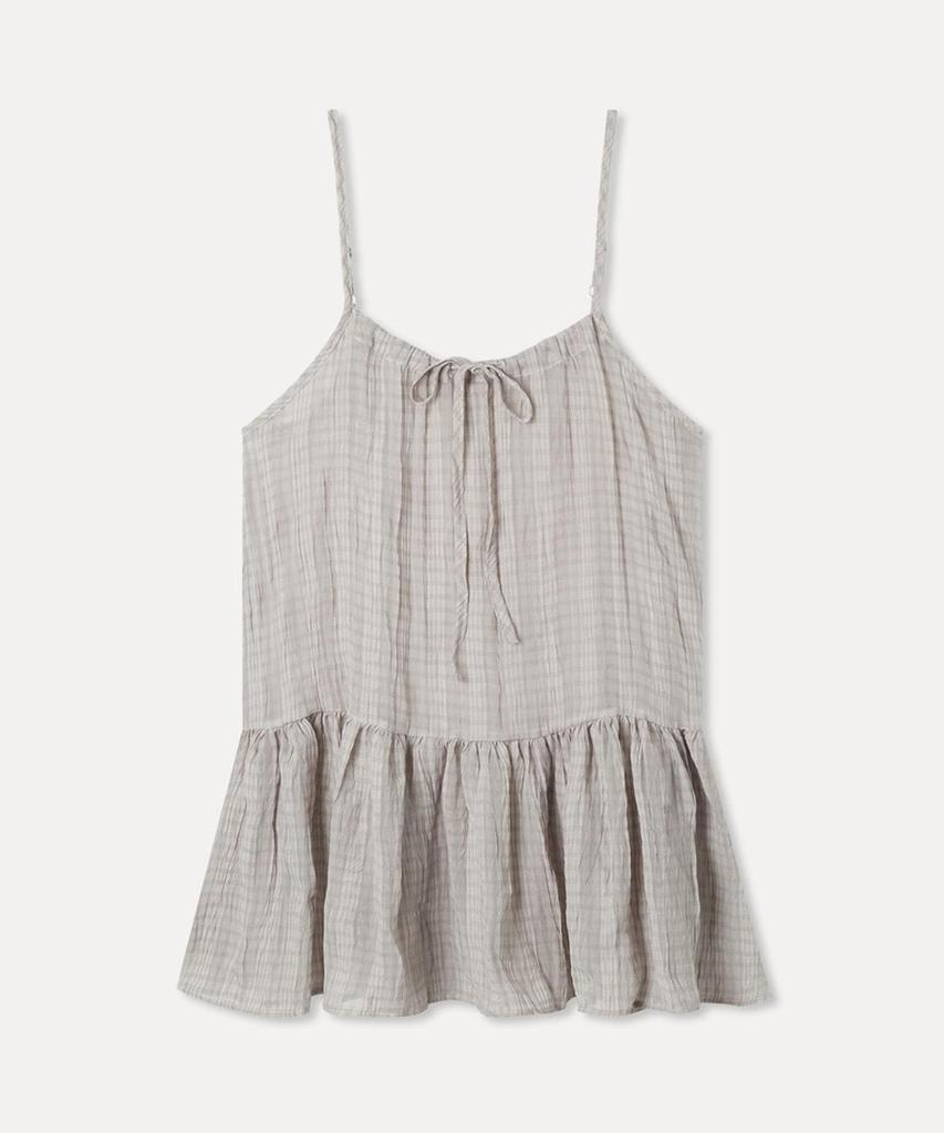 MIXXO Check Sleeveless Layered Dress_Miwowg91Ss