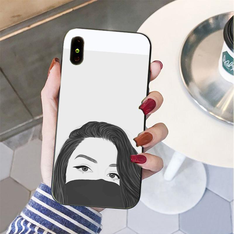 Husă de telefon Sunshine Girl pentru iPhone 11 12 pro XS MAX 8 7 6 6S Plus X 5S SE 2020 XR