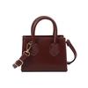 High-end small bag women's 2025 new trendy chic mini hand-to-hand small square bag foreign style simple one-shoulder crossbody bag