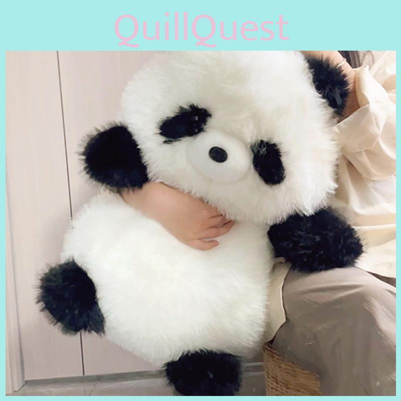 Panda Original Whimsical Plush Animal With Soft Pp Cotton Ideal For Snuggling And Fun