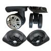 1 Pair A19 DIY Replacement Wheels Repair Accessories for Trolley Suitcase Wheels