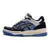 Asics Gel-Spotlyte Comfortable Versatile Low-Top Kids Basketball Shoes Kids Basketball Shoes Black White Blue 1204A127-100