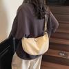 2025 fashion trend casual simple personality large capacity bag summer new women's niche shoulder messenger bag