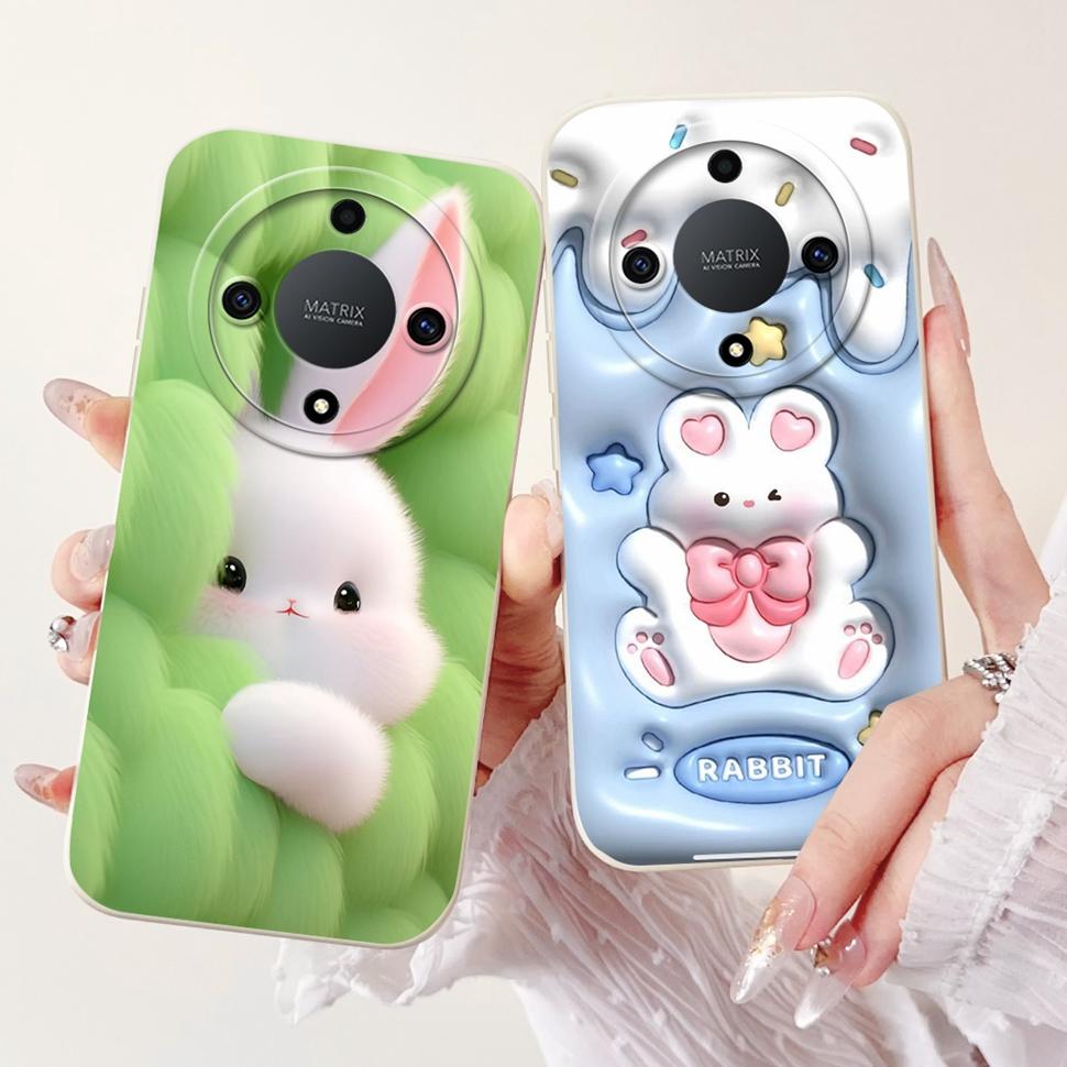 Für Honor X9a Hülle RMO-NX1 Bunte Blume Bemalte Abdeckung Weiche Silikon Handyhülle Für Huawei Honor X9 A X9a HonorX9a Hülle