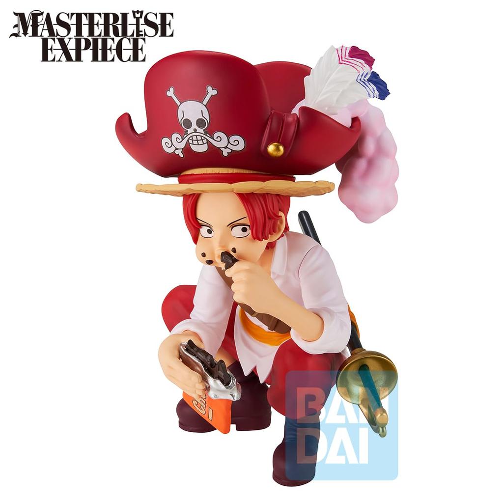 First General Figure - One Piece - Shanks (Roger Pirates) Master Reels Collector's Statue