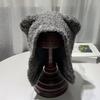 Fuzzy Women Hat Bear Casual for Elegant Graffiti Writers Turntablists Casual Winter Warm Hat for Teen Girls