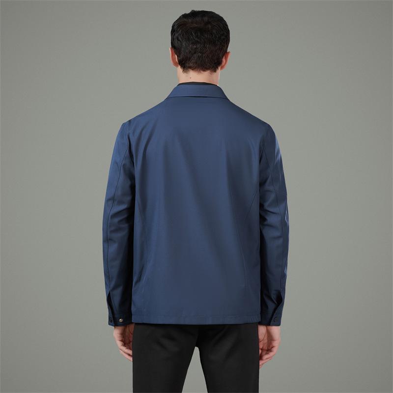 Men's Spring & Autumn Lightweight Classic Jacket for Middle-Aged & Elderly