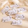 Versatile 18K Titanium Steel Earrings Set with Cross, Heart, and Butterfly Pendants