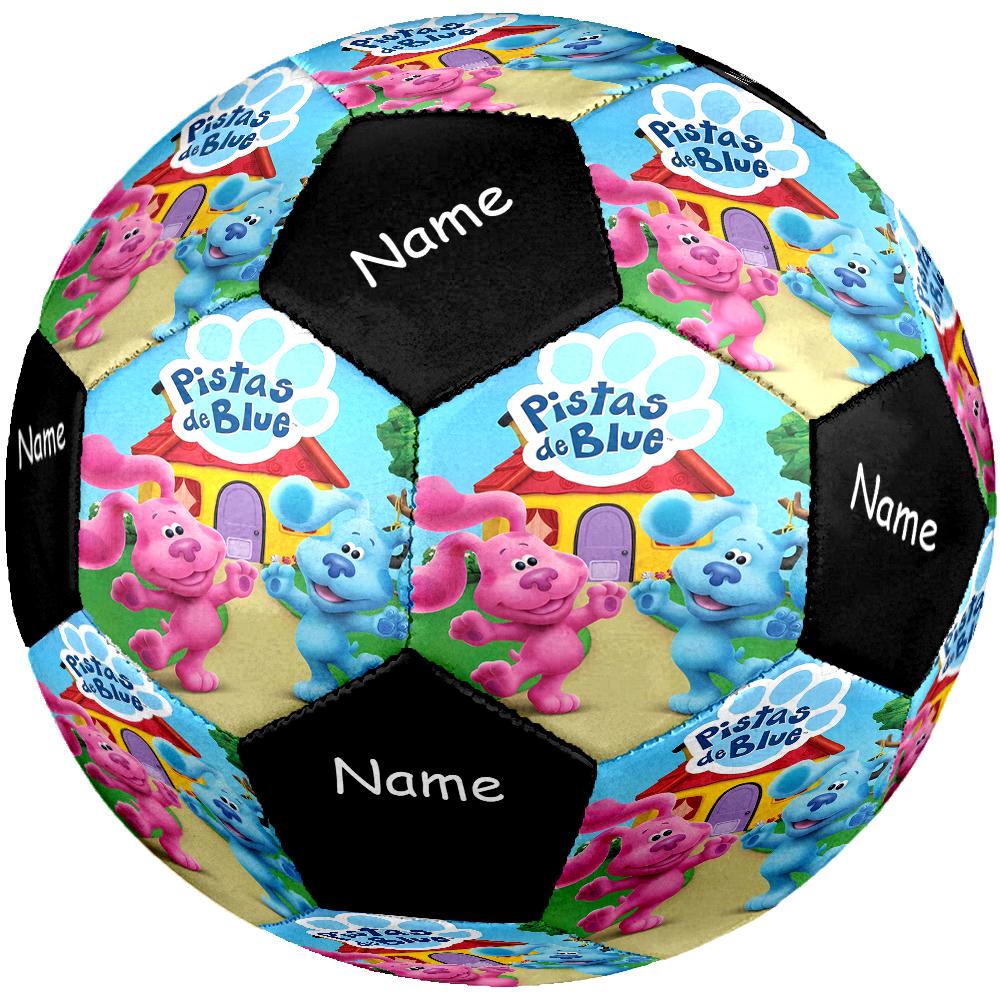Custom Name Blue's Clues Theme Size 5 Soccer Ball, Suitable for Both Indoor and Outdoor Matches, a Gift Suitable for Everyone.