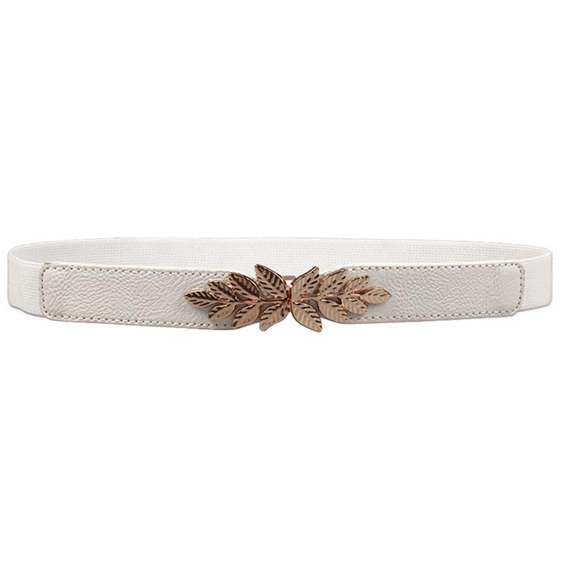 Waist Belt Elastic Slim Decorative Stretchy Quick Release Tight Waist Dress Belt
