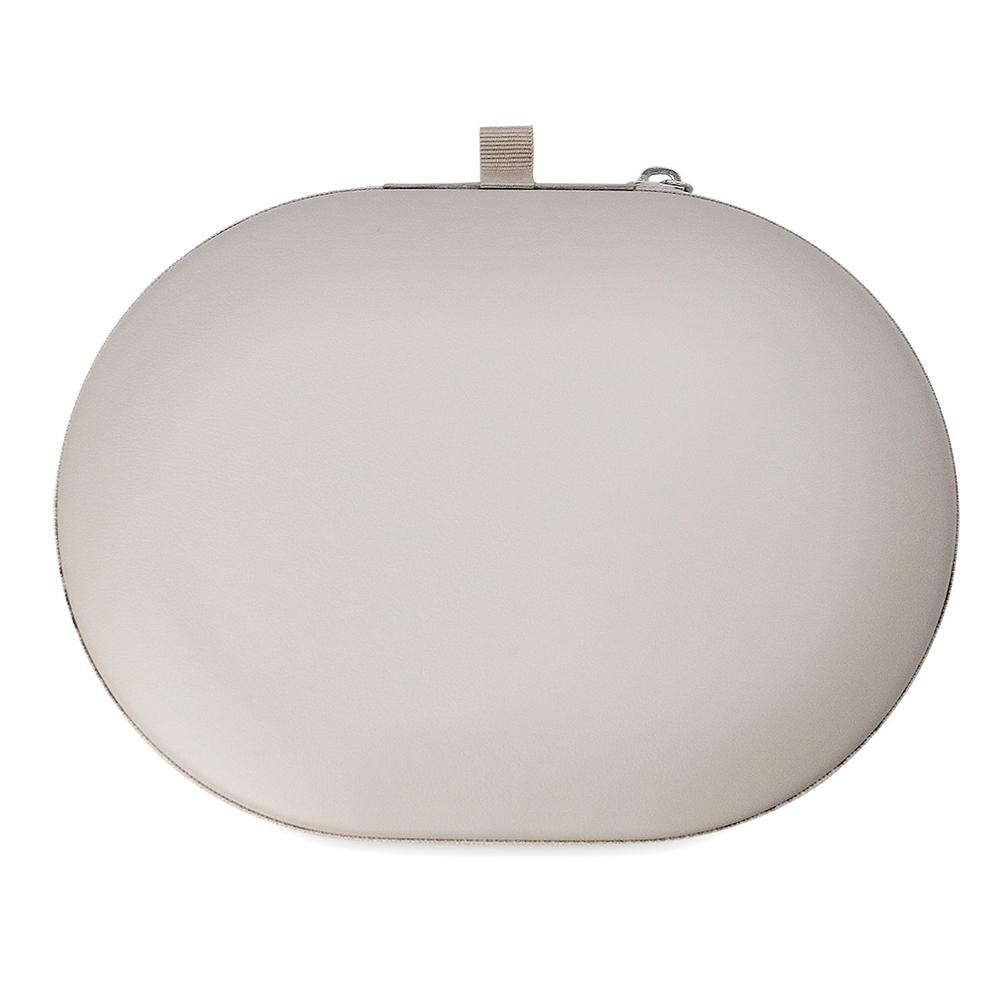 

Carrying Case Shockproof Travel Storage Bag PU Hard Case for Bose QuietComfort Ultra Accessories светло-серый