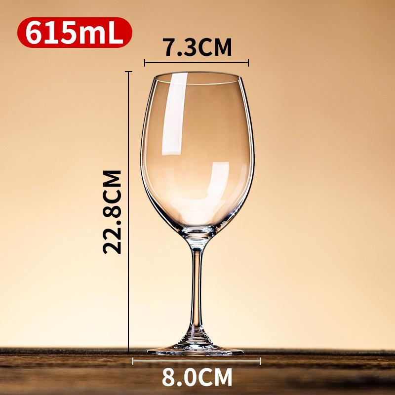 European Style Luxury Red Wine Glass Goblet - Elegant High-End Design