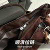 Vintage Belt Design Suede Shoulder Bags for Women Autumn Versatile Ladies Classic Handbags Large Capacity Female Tote Bag