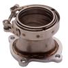 Stainless Steel CT26 Downpipe Turbocharger Flange 4 Bolt 3" V Band Conversion Adaptor for Toyota