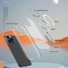 For iPhone 15 Pro Case Compatible with MagSafe Kickstand TPU + Acrylic Phone Cover