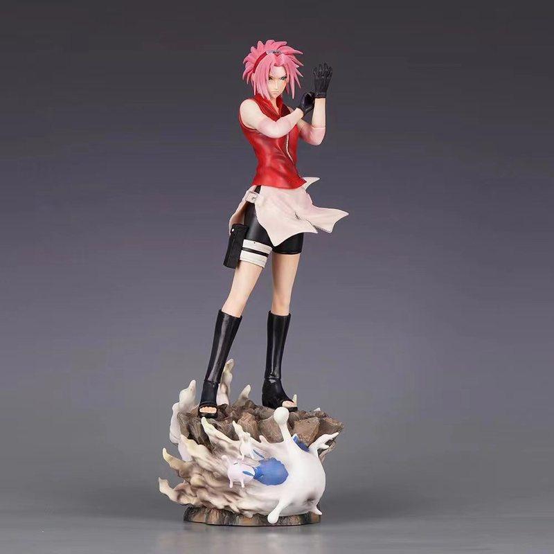 

Наруто ГК Харуно Сакура Аниме Фигурки Серия Бог Врат Красивая Девушка Боевая Стойка Модель Настольное Украшение Статуэтка Игрушка Подарок для Детей