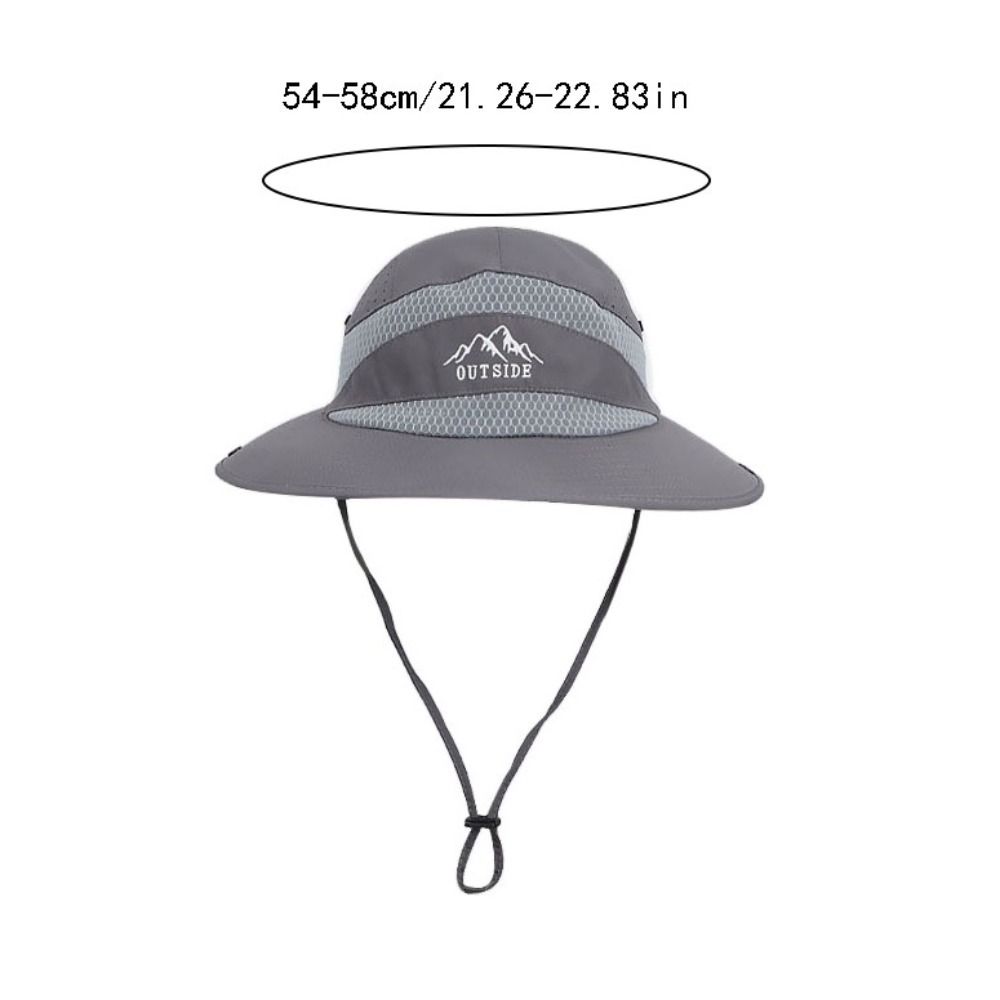 Fashion Nylon Men Fisherman's Hat Quick-dry UV Protection Folding Bucket Hat Sunscreen Waterproof Hiking Cap Unisex