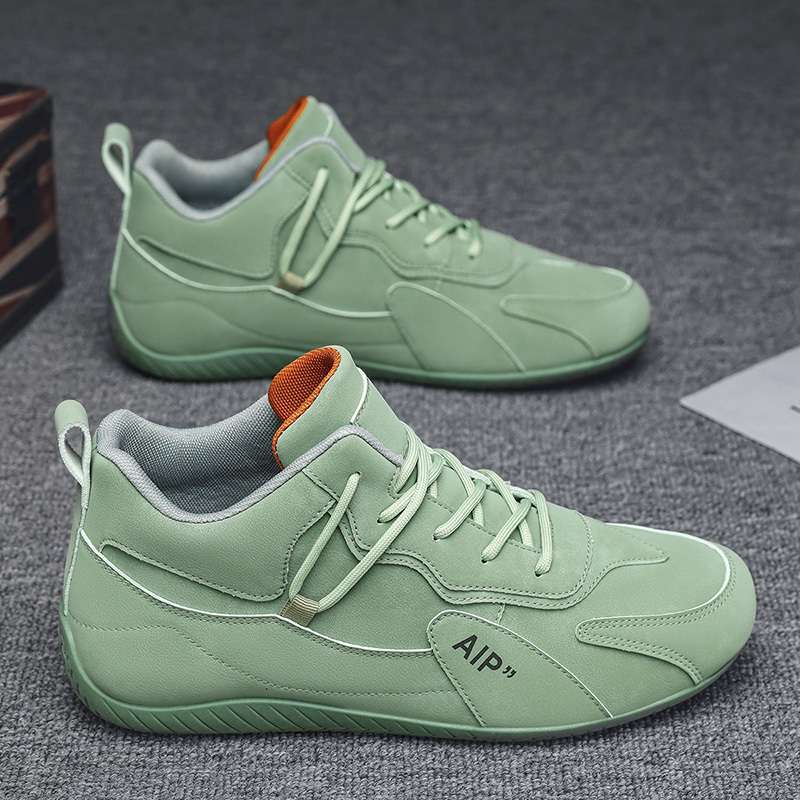 

Мужская обувь осень улица легкая и износостойкая всесезонная модная обувь молодежный тренд универсальная повседневная спортивная плоская обувь 39 [priority for collection] зелёный