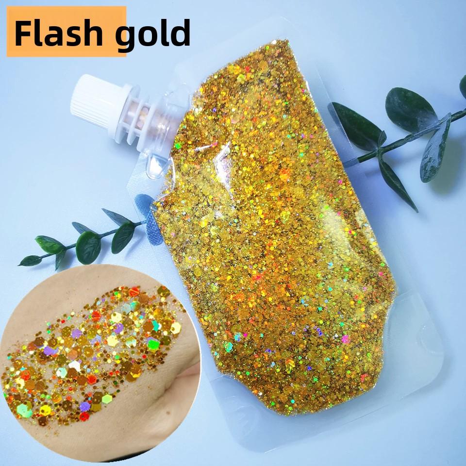 Gel Sequins Pearlescent Eye Makeup Stage Makeup Gel Sequins Photo Hair Makeup Glitter