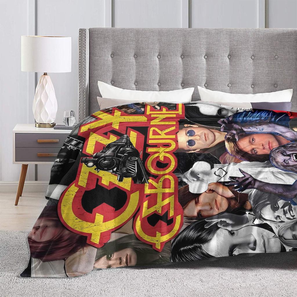 Ozzy Osbourne Blanket Quality Soft Bedding Throws Autumn Kids Bedroom Fluffy Bedspread