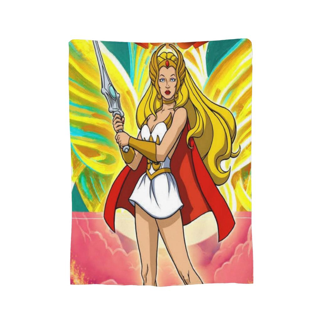 Cozy She-Ra and the Princesses of Power Blanket Merch Sofa Decorative  Blanket Throw Ultra-Soft Fleece for Car