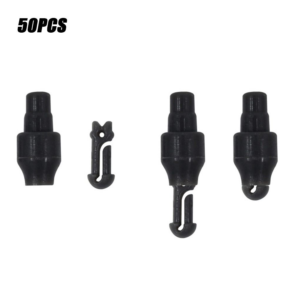 50Pcs/lot High Quality snap Tackle Accessories Fishing Swivels Snap Line clip Rolling Connector Fast Link
